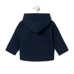 Abrigo con capucha Blue azul marino