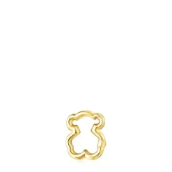 Anilla pequeña oso de oro Hold