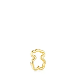 Anilla pequeña oso de oro Hold