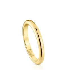 Anillo alianza de boda de oro media caña 2,7 mm TOUS Alianzas