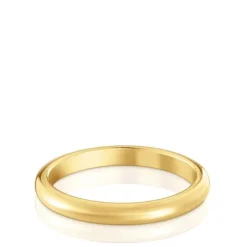 Anillo alianza de boda de oro media caña 2,7 mm TOUS Alianzas
