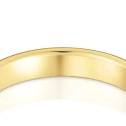 Anillo alianza de boda de oro media caña 3,8 mm TOUS Alianzas