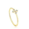 Anillo cruz de oro y diamantes Les Classiques