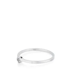 Anillo de oro blanco con diamantes TOUS Diamonds