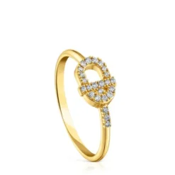 Anillo de oro y diamantes TOUS MANIFESTO