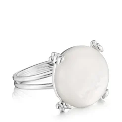 Anillo de plata y nácar Color Pills