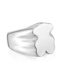 Anillo sello de plata oso 15 mm  Sweet Dolls