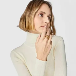 Anillo triple trenzado Twisted