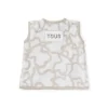 Babero Camiseta Kaos Gris