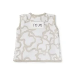 Babero Camiseta Kaos Gris