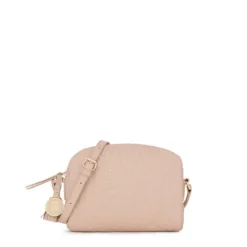 Bandolera de piel rosa Sherton