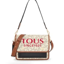 Bandolera mediana Audree beige Kaos Icon