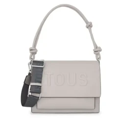 Bandolera mediana Audree gris TOUS La Rue New