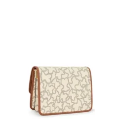 Bandolera mediana Audree beige Kaos Icon