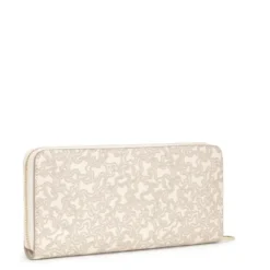 Billetera beige Kaos Mini Lines