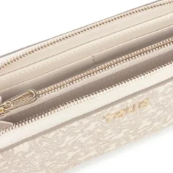 Billetera beige Kaos Mini Lines