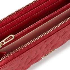 Billetera de piel roja TOUS Greta