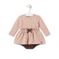 Body con falda de bebé niña Pink rosa