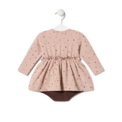 Body con falda de bebé niña Pink rosa