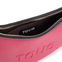 Bolso de hombro mediano fucsia TOUS Brenda