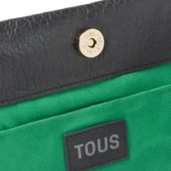 Bolso de hombro mediano gris oscuro TOUS MANIFESTO New