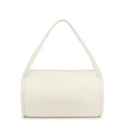 Bolso Duffle mediano de piel beige TOUS Miranda