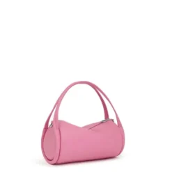 Bolso Duffle pequeño de piel rosa oscuro TOUS Miranda
