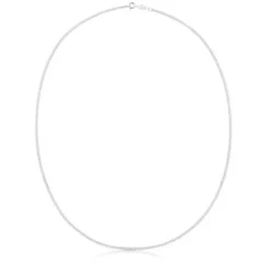 Cadena mediana de plata cordón, 60 cm TOUS Chain