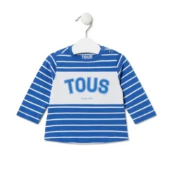 Camiseta a rayas Casual azul