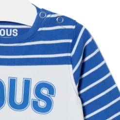 Camiseta a rayas Casual azul