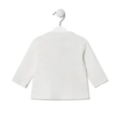 Camiseta osos,corazones y flores Casual crudo