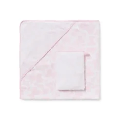 Capa de baño Kaos con Manopla Rosa