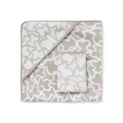 Capa de baño Kaos con Manopla Gris