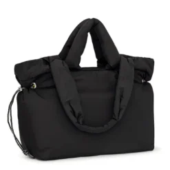 Capazo grande negro TOUS Carol Soft
