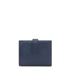 Cartera Flap de piel azul marino TOUS Miranda