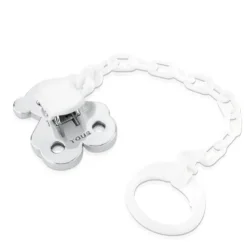 Chupetero oso grande de plata Sweet Dolls