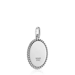 Colgante medalla de plata Devoción