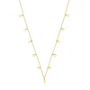 Collar con baño de oro 18 kt sobre plata Cool Joy