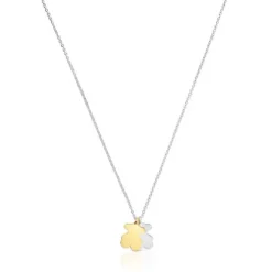 Collar corto bicolor con motivos Sweet Dolls