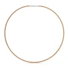 Collar de acero IP naranja 2 mm Mesh Tube