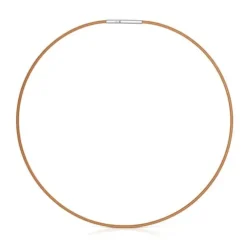 Collar de acero IP naranja 2 mm Mesh Tube