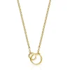 Collar de oro amarillo Hold