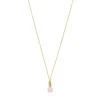 Collar de oro con ópalo y topacio Mini Ivette