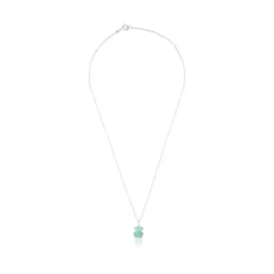 Collar de plata con amazonita New Color