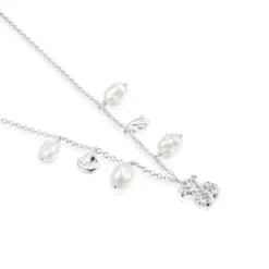 Collar de plata y perlas Oceaan