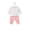 Conjunto de bebé de recién nacido Colors rosa
