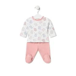 Conjunto de bebé de recién nacido Colors rosa