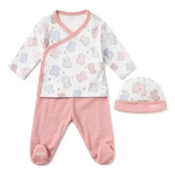 Conjunto de bebé de recién nacido Colors rosa