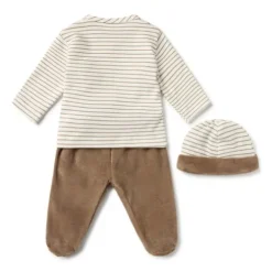 Conjunto de bebé de recién nacido Classic beige