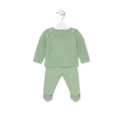 Conjunto de punto de bebé Tricot bruma